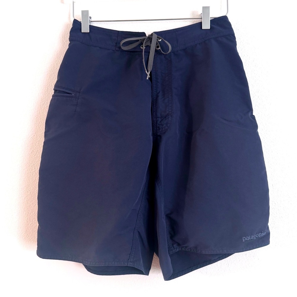 Patagonia Men's‎ Wavefarer Board Shorts - Dark Navy Blue Swim Trunks
